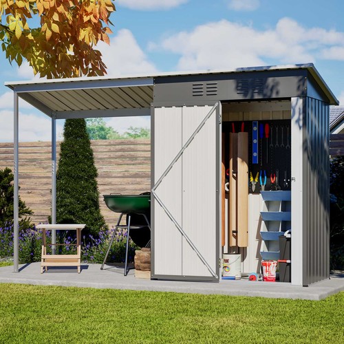 Garden storage shed pent - garden,