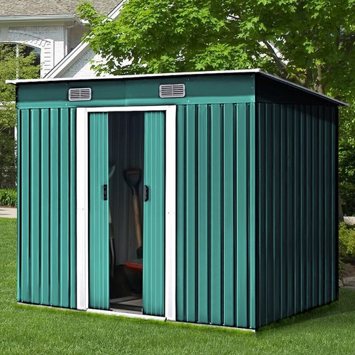 4ftx6ft corrugated steel hut - corrugated,