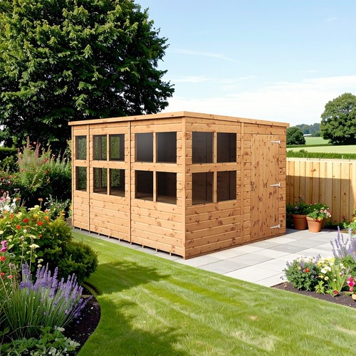 Empire pent potting shed - potting,