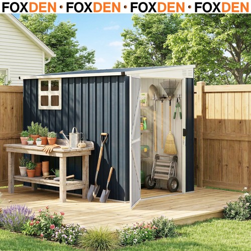 Metal garden shed x 4ft - metal,