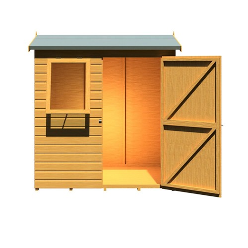 Lewis single door loglap - lewis,