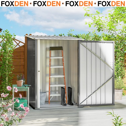 Lean garden shed steel - garden,