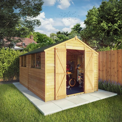 12x8 wooden garden - wooden,